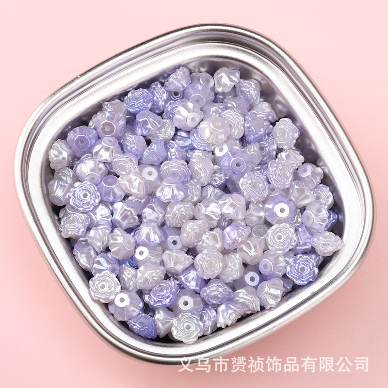 ABS パールフラワービーズアクセサリーペンダント手作り diy ブレスレットネックレスイヤリングジュエリー材料アクセサリー|undefined