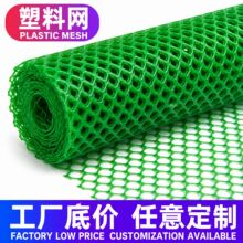 跨境网格塑料网黑色养鸡围栏网塑料网片加厚脚垫阳台防护网养殖网