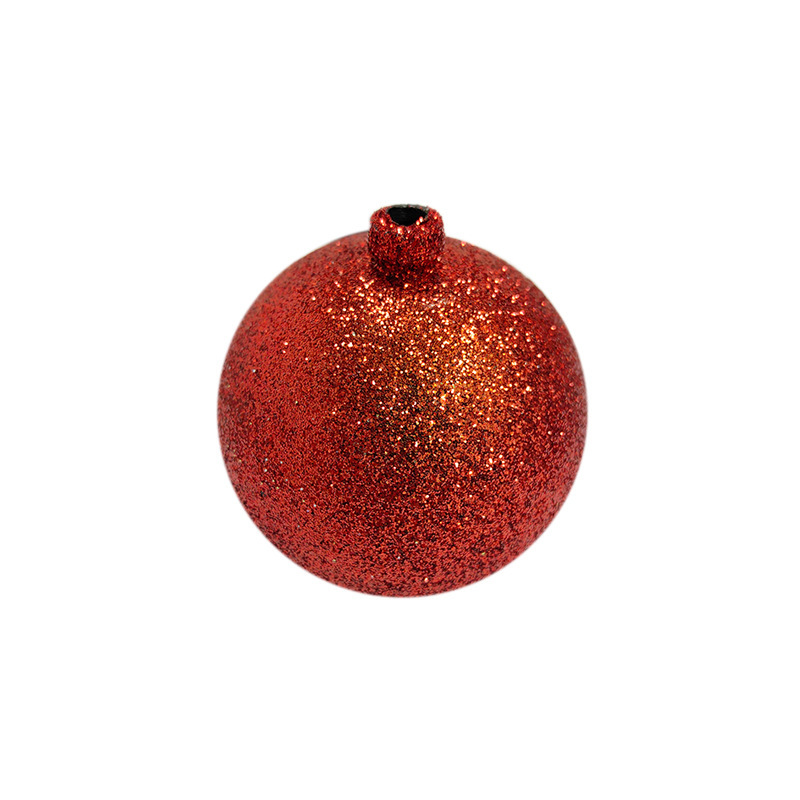 Decoraciones de Navidad Bolas de Navidad brillante mate colgante de Navidad bolas de decoración de polvo parpadeante polvo de Navidad bolas de decoración de árbol de Navidad
