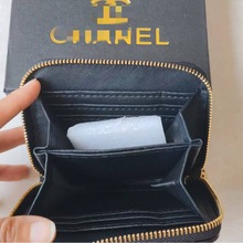 2025新款欧美双c时尚钱包女长款超薄钱夹简约百搭女士卡包手拿包