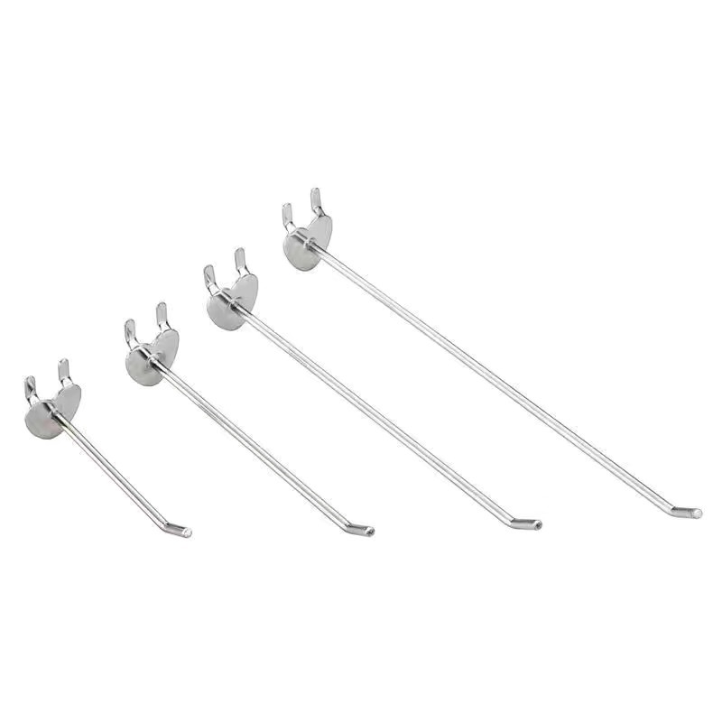 Accesorios de Estante para Tablero de Clavijas Metal Sin Clavos para Pared y Escritorio