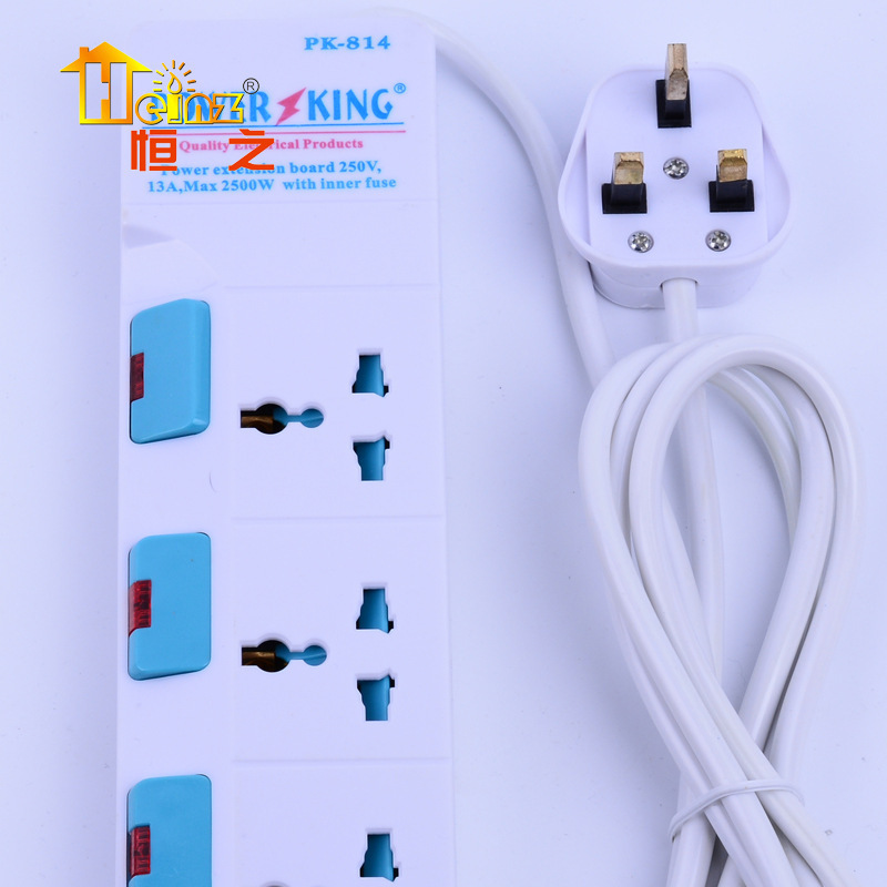 placa de conexión de socket de cable de cobre ultra grueso de posición multi-orificio resistente a la inserción con interruptor independiente placa de conexión de fila