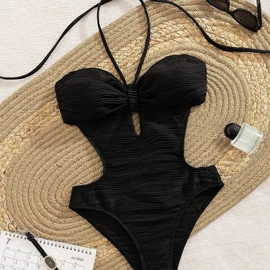 比基尼;三件套泳装;连体泳衣