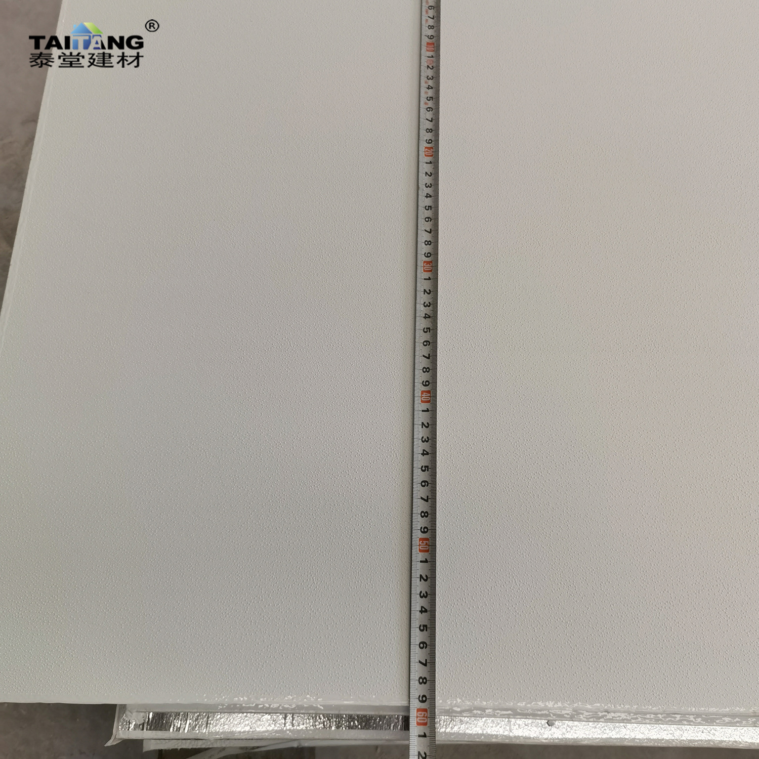 2X2 595 9Mm Pvc Gypsum Ceiling Golden Design Pvc Ceiling