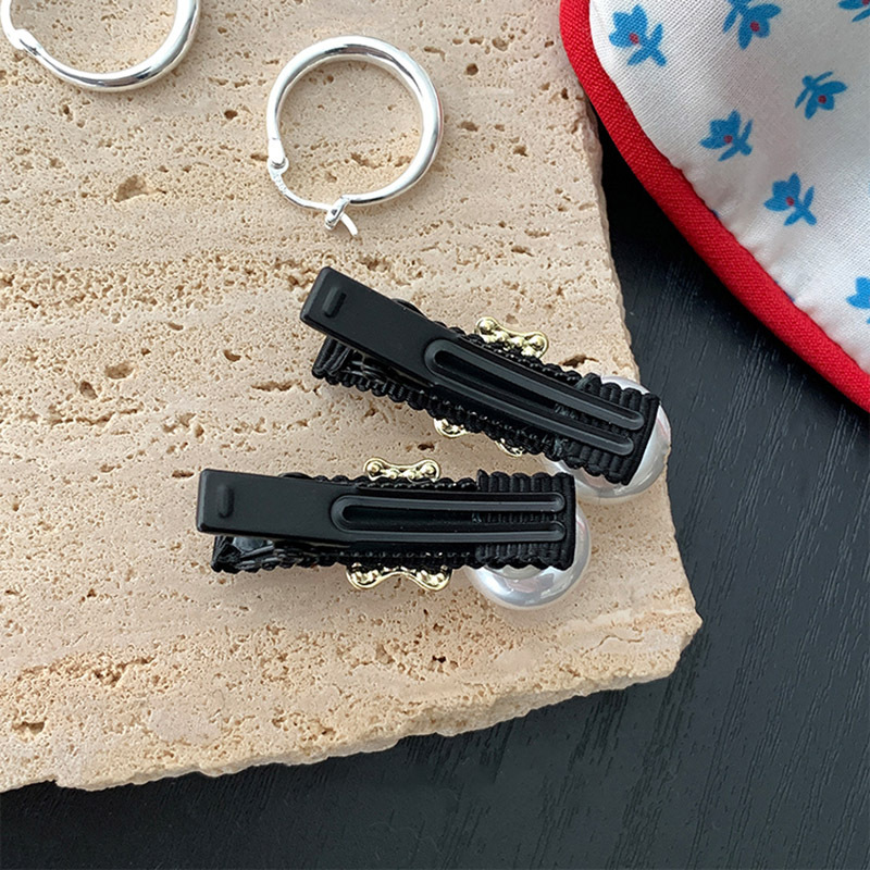 Fermaglio per capelli francese retrò con strass e frangia, piccolo e soffice, con treccia ad alto senso, mini clip laterale per bambini_voghion.com