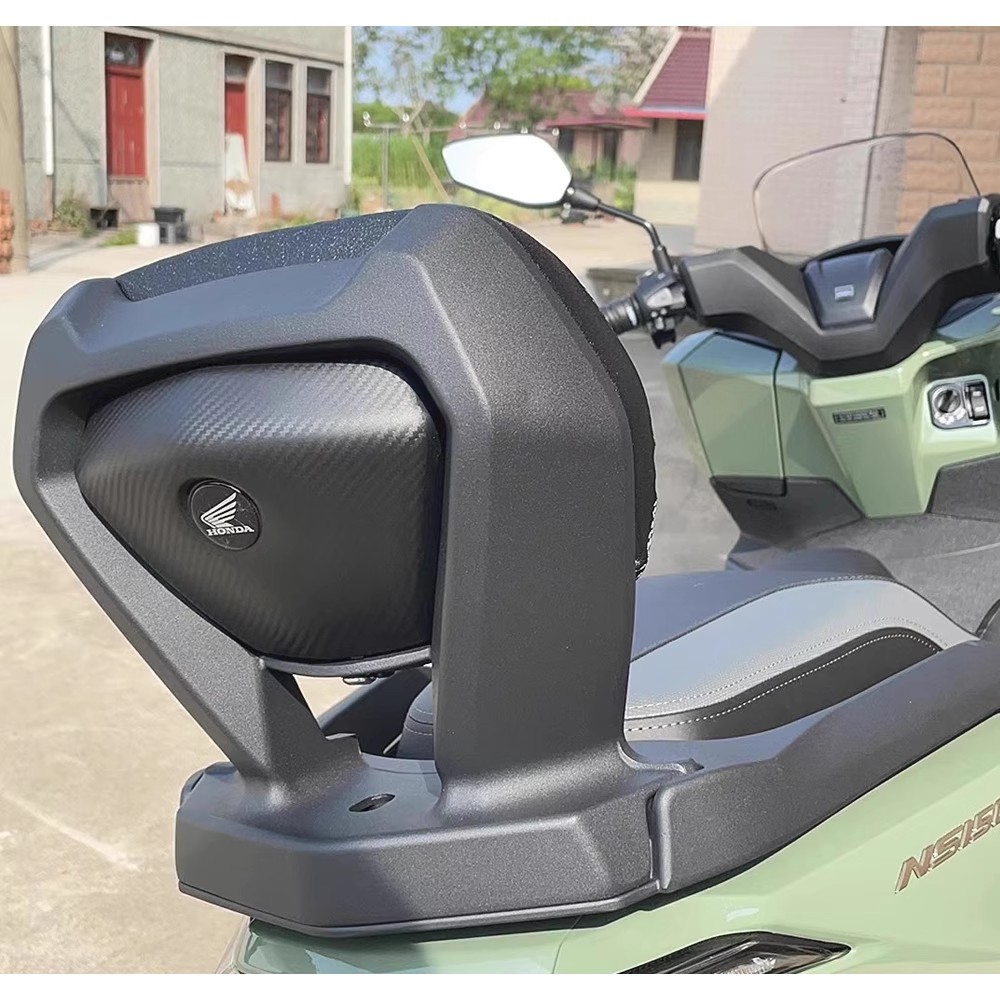 Suitable for Honda Ns150Gx Rear Backrest, Ns150Gx Motorcycle Integrated Backrest Modification Part, Rear Passenger Leather