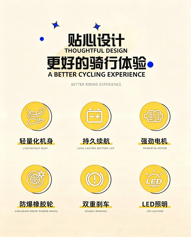 New cross-border adult electric scooter with large-capacity battery, long-lasting range, and foldable design for commuting