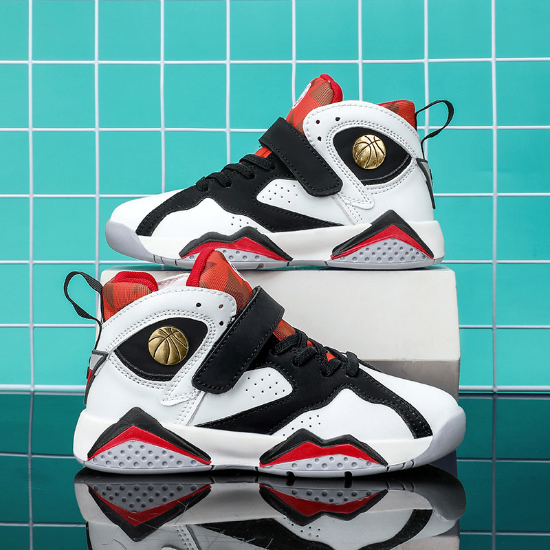 Children's Basketball Shoes 5-12 Years Old New Boys' Running Shoes Youth Sports Shoes Student Sneakers Big Kidsren's Sneakers