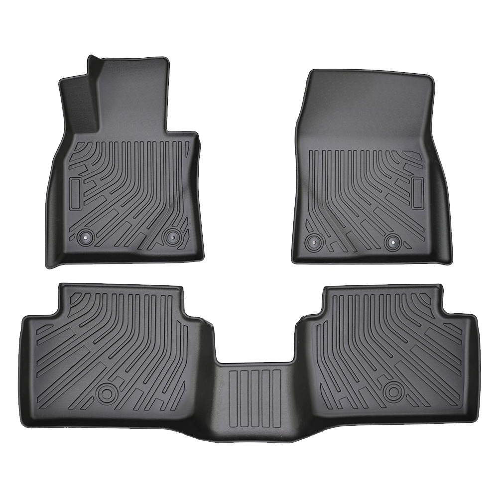 Para Mazda CX - 30 2020 - 2025 TPE Foot Pads 3D All Weather Material Backpack Pad