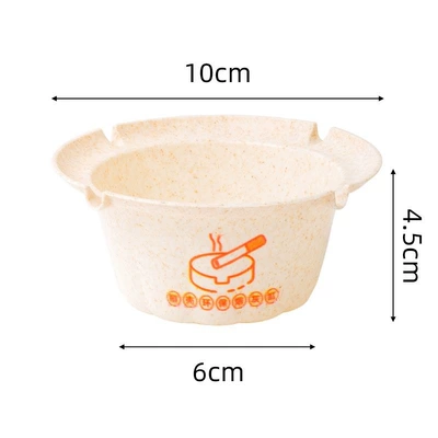 Rice husk disposable ashtray with extinguishing sand, absorbs smoke odor, biodegradable, stylish ashtray for hotels (Car ashtray) - 1-box-15-ashtrays-smokeless-ash-sand-new-upgradesmoke-eliminationdeodorizationair-purification