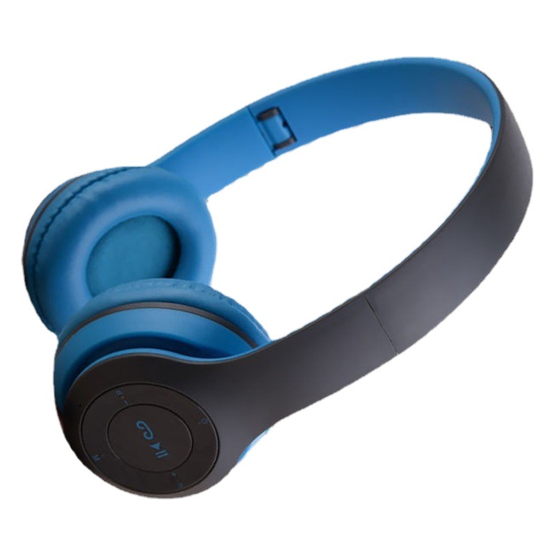 Nueva inalámbrico 5,0 auricular Bluetooth estéreo plegable P47 comer pollo Net clase deportes Bass Headset