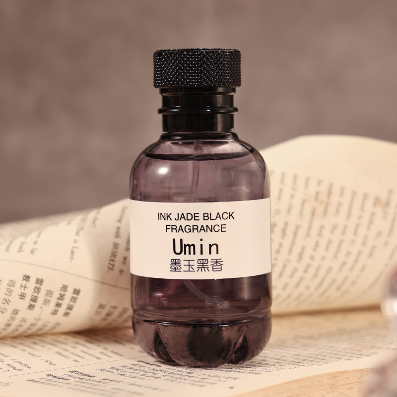 Perfume al por mayor Jade oscuro negro fragante agua en línea popular de larga duración fresco madera tono estudiante luz perfume fragancia 50ml