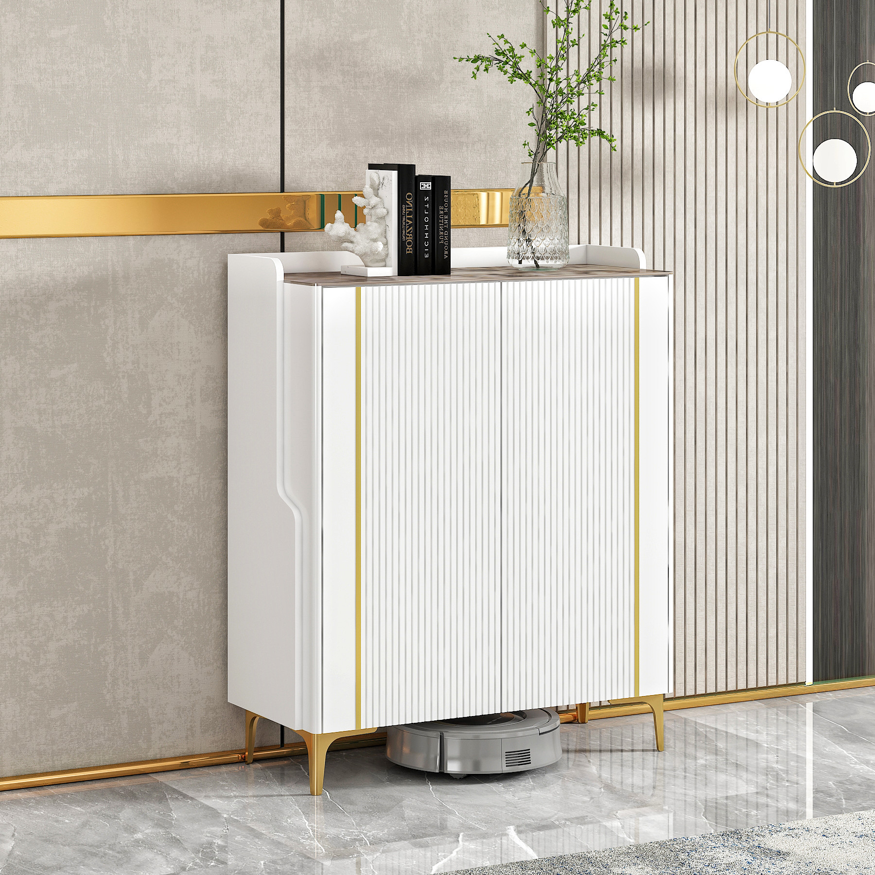 09 흰색 80 세 문, 바위 표면 80*36*100cm