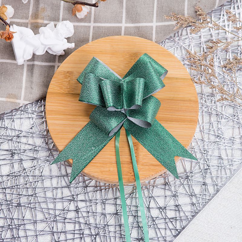 Envío libre 30 regalos de vacaciones embalaje Garland Glitter película guirnalda cristal guirnalda Navidad boda arco mano guirnalda