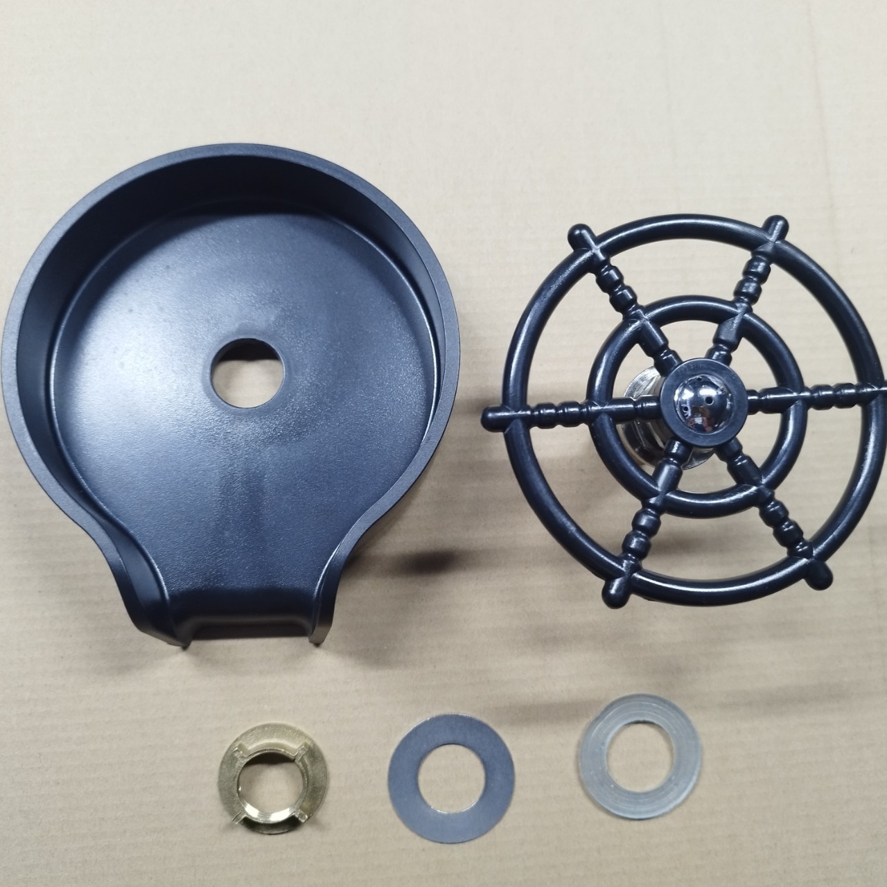 Cross-border bar counter sink stainless steel cup washer, high-pressure press-type automatic cup rinser, rotary cleaner Specification drawing