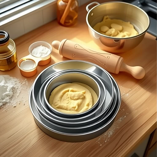 Нержавеющая сталь мусс круглая форма для торта