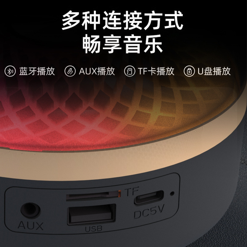 Huaqiangbei 2025 新しい Harman デスクトップ サブウーファー ガラス 5 世代 Bluetooth スピーカー GLASS ブラック ゴールド コレクション スピーカー|undefined