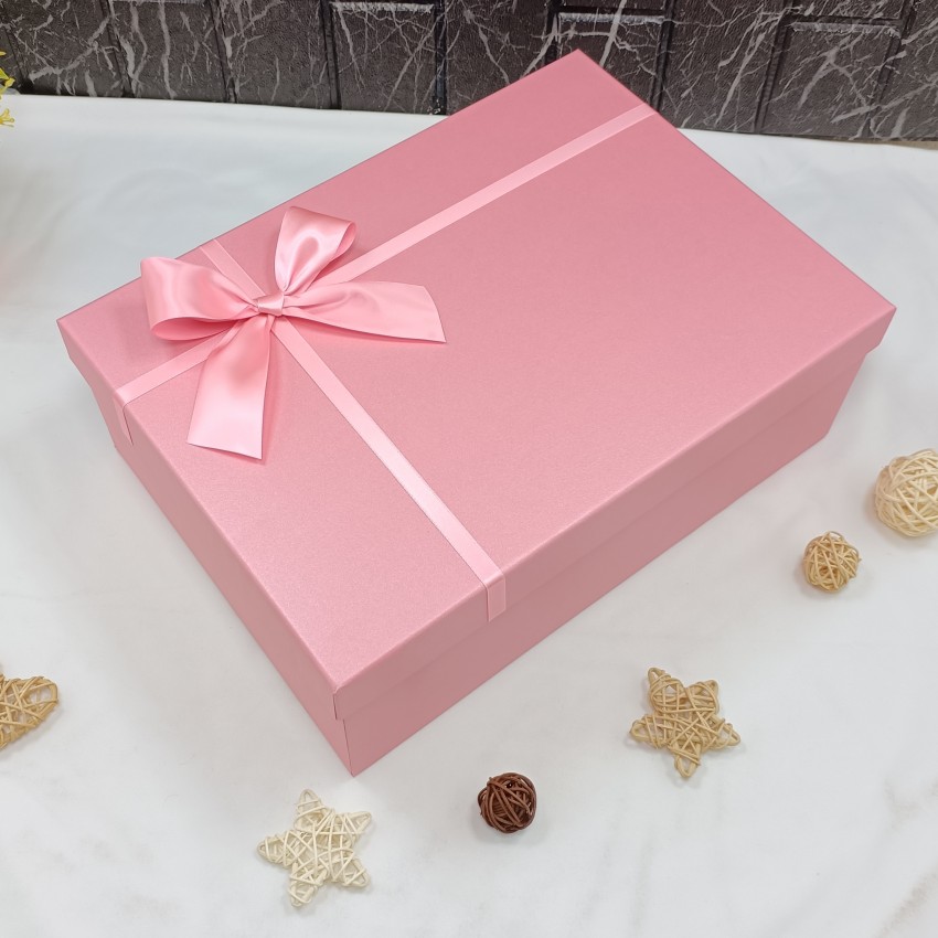 Caja de regalo rectangular de oro caja de regalo de cumpleaños ropa de camisa embalaje caja vacía caja de bocadillos caja personalizada