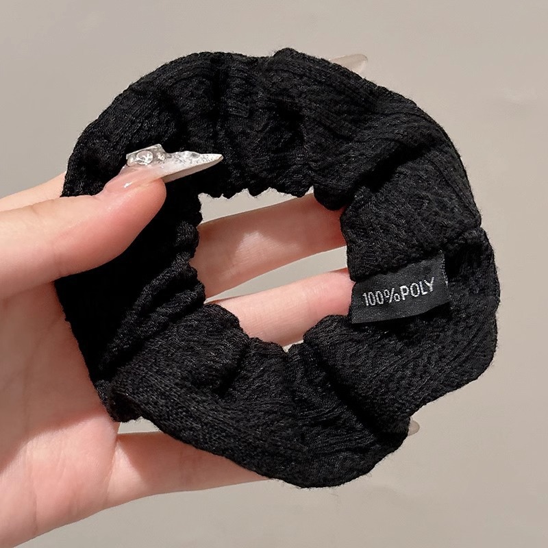 Estilo pastoral francés, diadema de intestino grueso, accesorios para el cabello dulce de alta calidad para mujer, cuerda para la cabeza, nueva cuerda para el cabello de todo fósforo, banda elástica alta