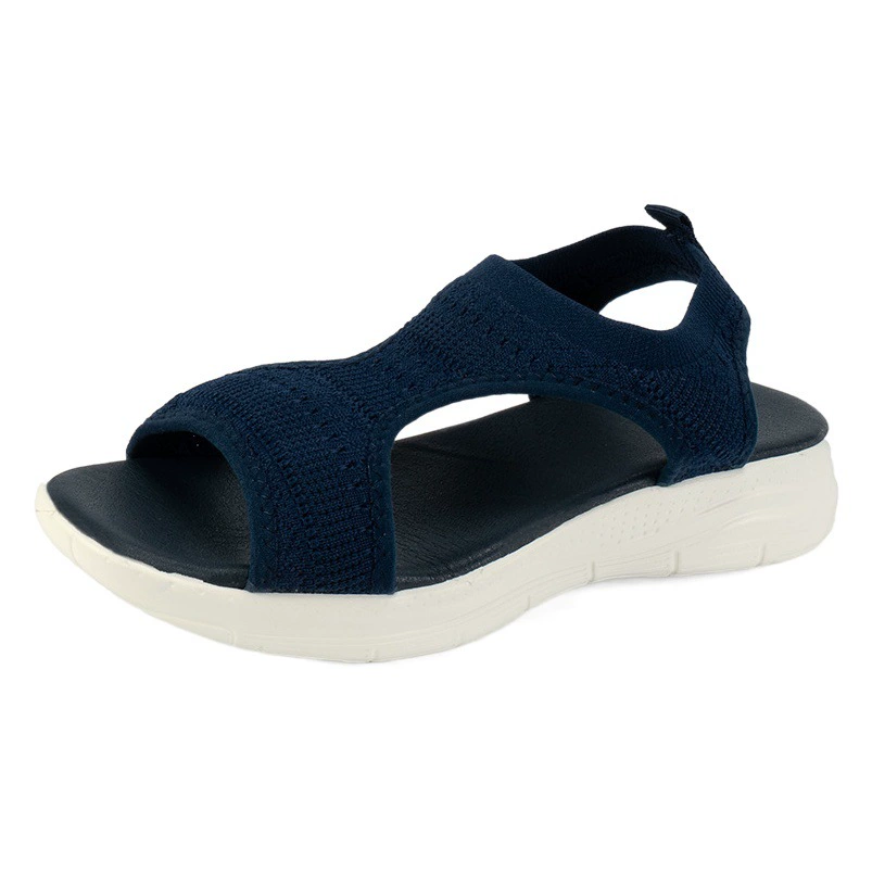 Открытый носок в наличии 2021 осенние модные сандалии с рукавами-рыбьим носком, женские туфли на низком каблуке, поставка происхождения, спортивные Большие размеры