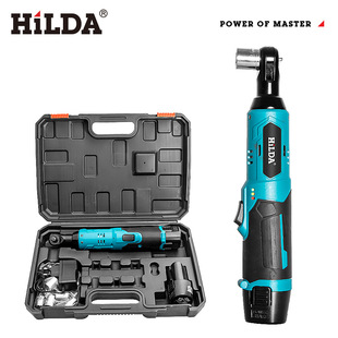 Hilda/Hilda Lithium Ratchet Wrench Electric Wrench Household Portable Wrench Truss Wrench Auto Repair