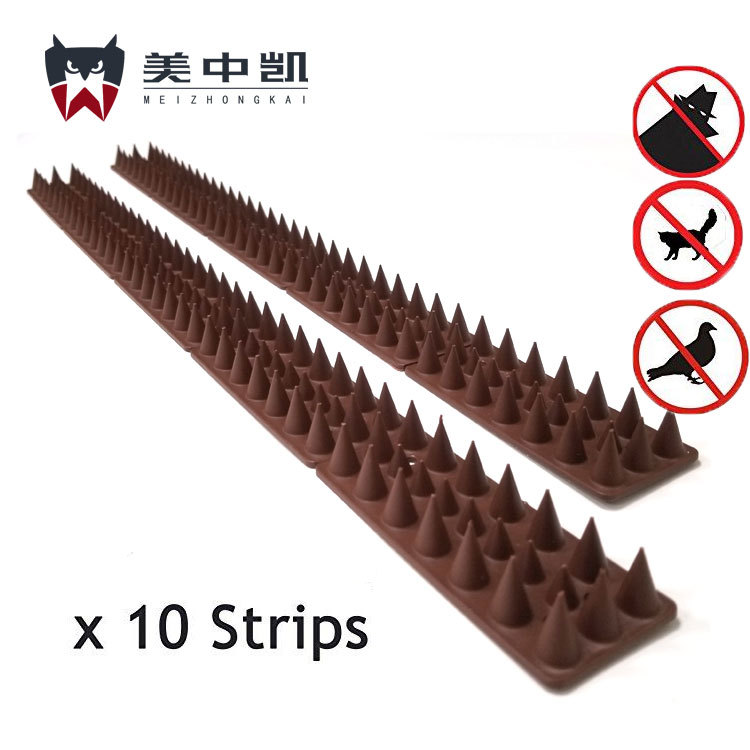 10支装50CM长1.5CM高阳台栅栏鸟刺防爬钉驱鸟刺防鸟防猫刺防护