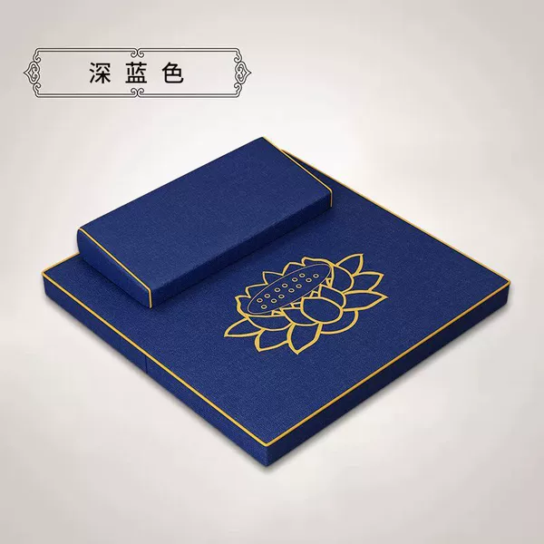 [❊深蓝色-带刺绣【斜面款】]