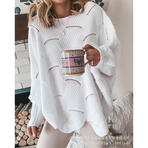 Women's Plus Size Tops Coarse Knit Sweaters