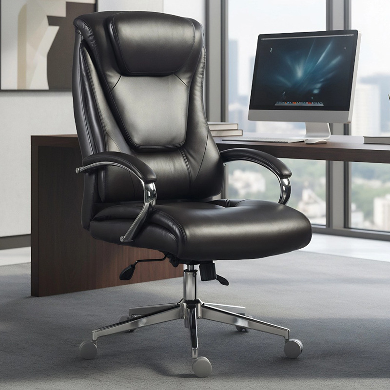 电脑椅家用办公椅跨境厂家适配书房办公室老板椅可升降旋转办公椅