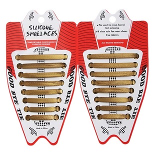 Amazon Source Creative Men's and Women's Silicone Elastic Shoelace Buckle White Shoes Vance Shoes Lazy-Free Shoelaces