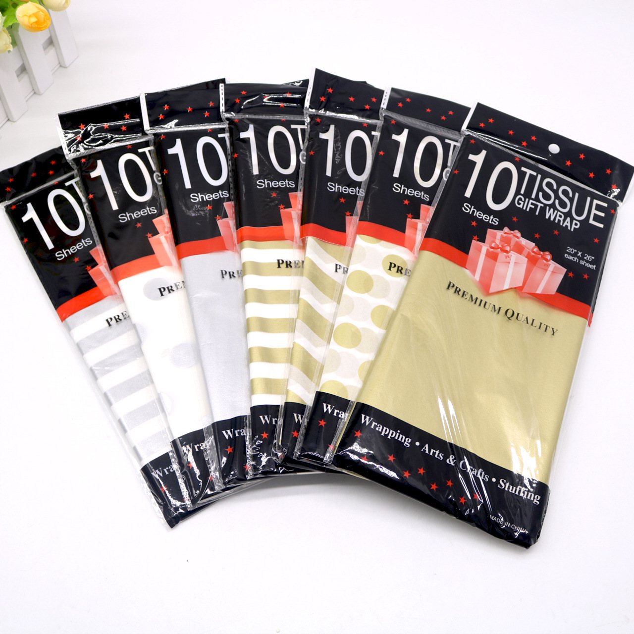 Fashion 10 Sheets Color Tissue Sydney Paper display picture 12