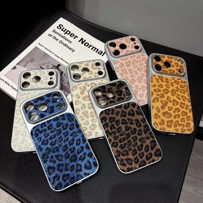 Suitable for Iphone17 Phone Case, Corning Case, Apple 12 Leather Texture/Xsmax Large Window 11 Soft Protective Case