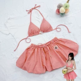 比基尼;连体泳衣;三件套泳装