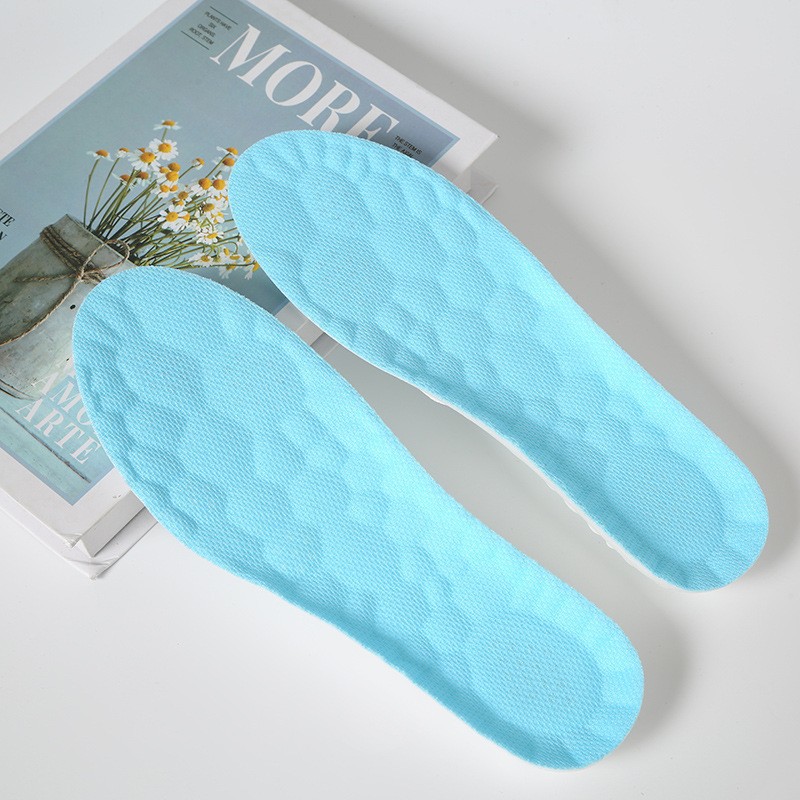 PU nube suave caída de la plantilla de las mujeres suave elástico cómodo transpirable sudor-absorbente entrenamiento militar engrosada de los hombres de la plantilla al por mayor