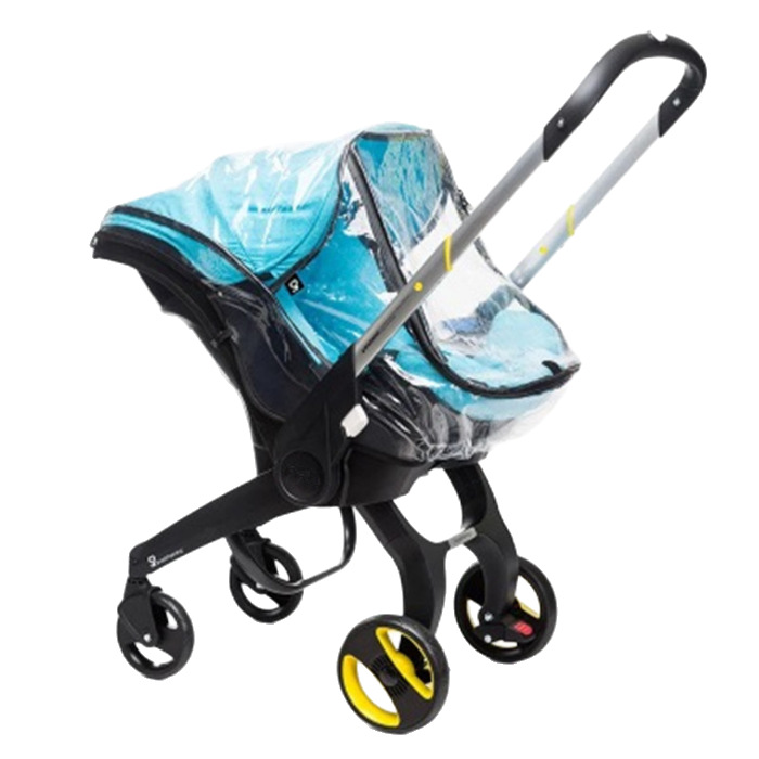 Accesorios universales ruedas 4 en 1 bolsa de almacenamiento para mosquiteros a prueba de lluvia para carro de bebé