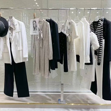 上海一线品牌25秋摩凡风衣外套连衣裙套装裤裙实体店直播尾货批发