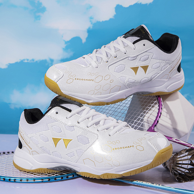 Nuevos zapatos de bádminton transfronterizos juveniles de deportes al aire libre ligeros y transpirables zapatos de tenis de mesa cómodos