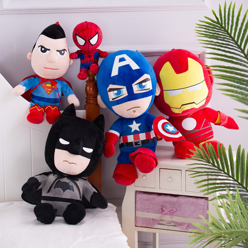 Wholesale Manufacturer of Avengers Action Figures, Spider-Man Plush Toys, Captain America and Superman Dolls from the United States