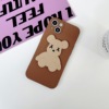 Factory direct provision of acrylic XX bears hand -sensing violent bears for multiple colors suitable for mobile phone shell jewelry DIY accessories