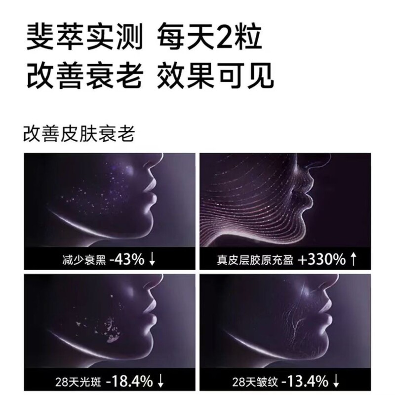 Finenutri斐萃麦角硫因PQQ辅酶Q10小紫瓶抗时光衰老胶囊口服美容|undefined