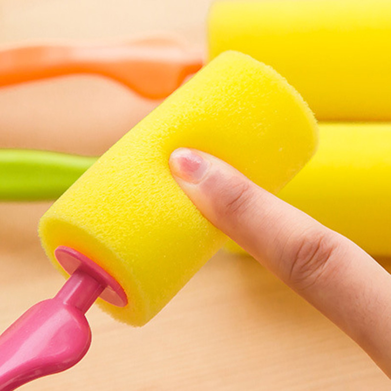 Caballero taza cepillo divertido dibujos animados vertical taza cepillo esponja limpieza profesional extendido