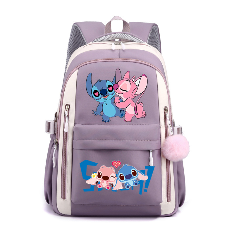 2024 transfronterizo Baby Starprint mochila escolar de escuela primaria y secundaria mochila de estudiantes de moda personalidad mochila universal