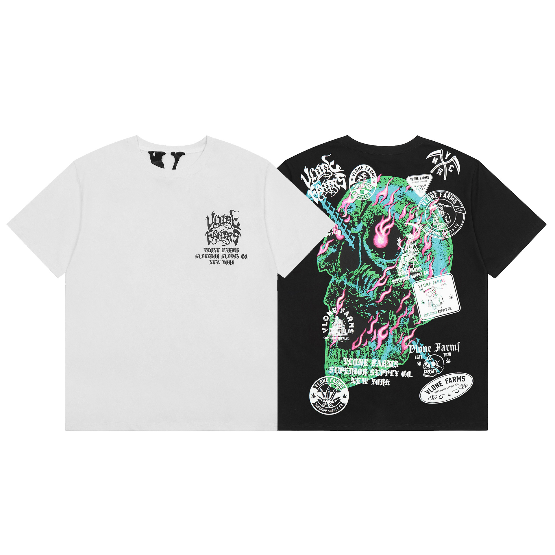 brand short sleeve T-shirt hip-hop style