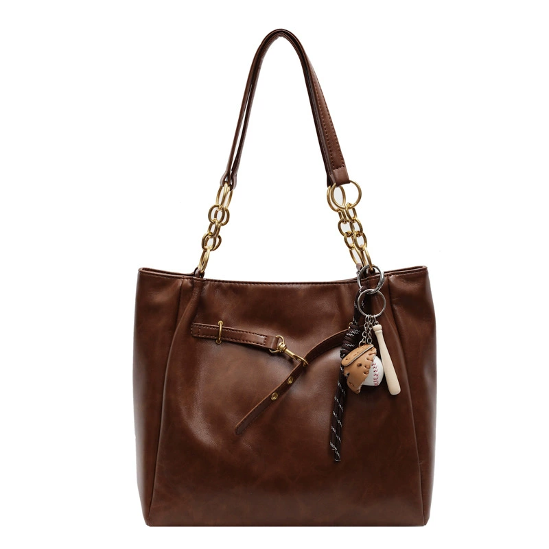 Capacious shoulder bag, autumn universal backpack for leisure