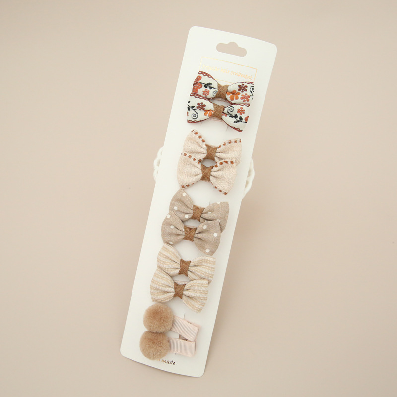 A116 fábrica al por mayor de los niños tocado accesorios para el pelo del bebé arco horquilla básica 10 unidades traje 1 Grupo