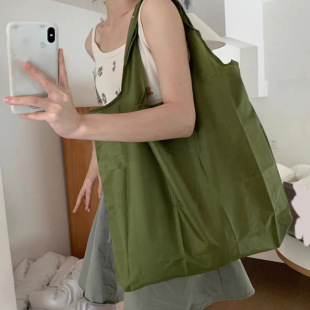 Polyester Folding Bag Shopping Bag Soft Prellis Environmental Bag Custom Nylon Bag Storage Bag Gift Bag Custom