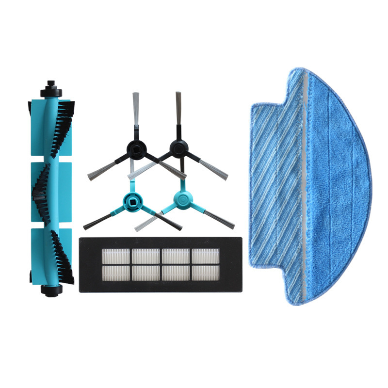 Compatible with LDS-M6/R2 sweeper accessories roller brush main brush side brush filter element cloth mop