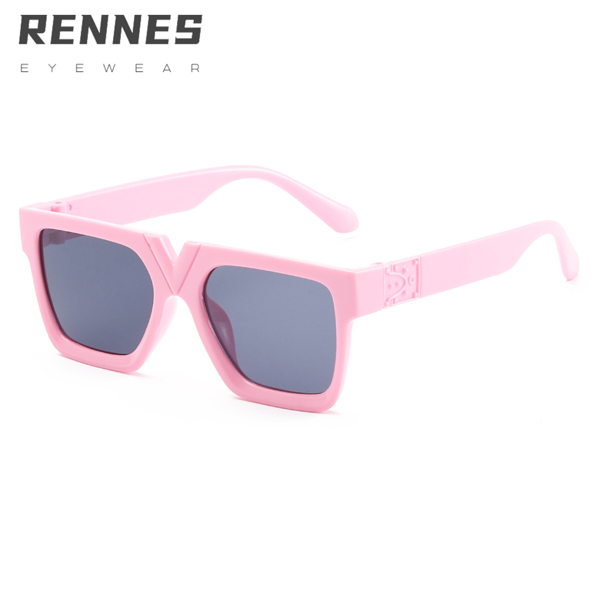 2021 nuevas gafas de sol para niños tendencia multicolor niños y niñas gafas de sol transfronterizas 8817