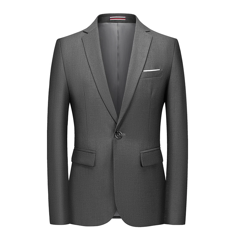 Pink yellow classic suit jacket