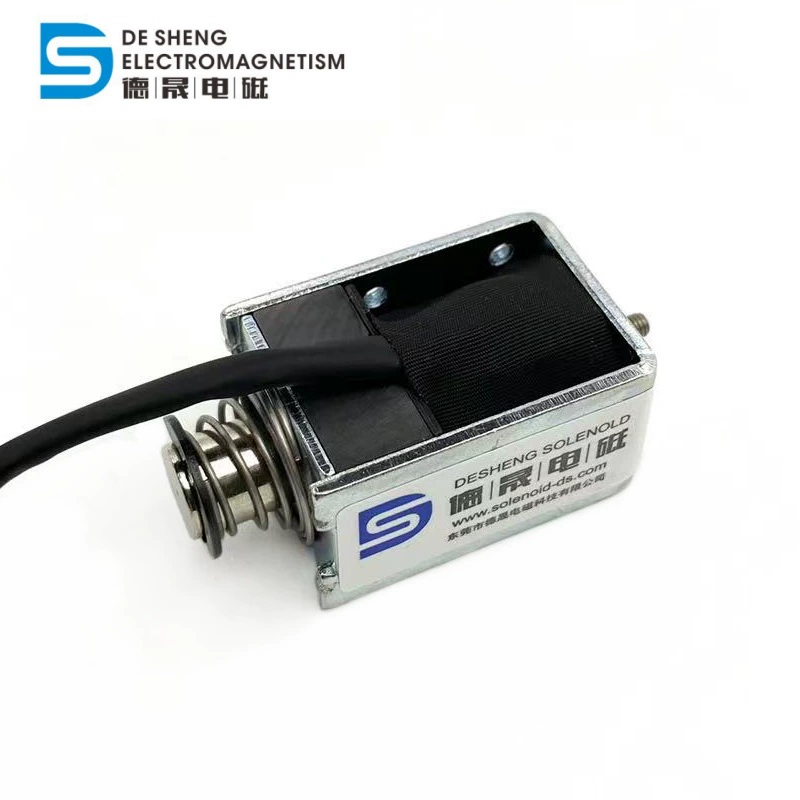Фабрика прямого текстильного оборудования самоудерживающийся Электромагнит 1037 DC 24v, удерживающий двухтактный Электромагнит